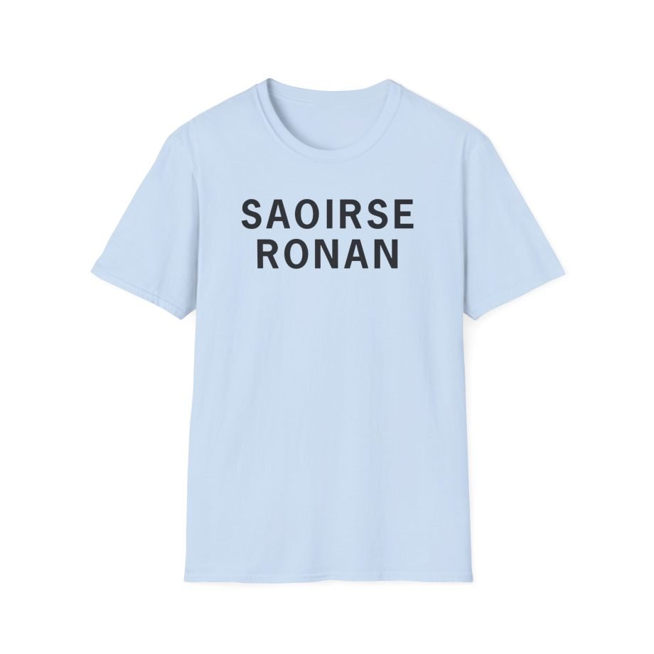 Saoirse Ronan Unisex Softstyle T-Shirt