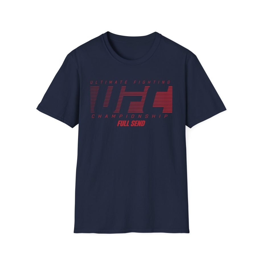 Full Send Ufc Line Logo Unisex Softstyle T-Shirt