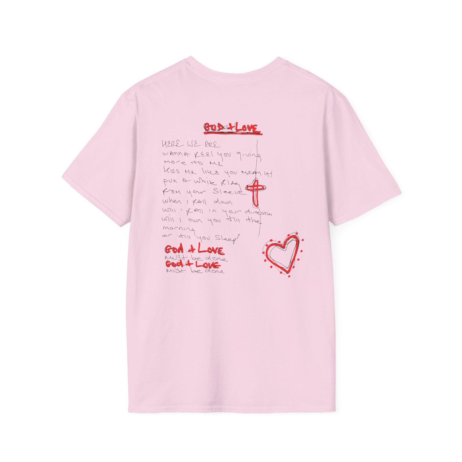 Boy George God & Love Unisex Softstyle T-Shirt