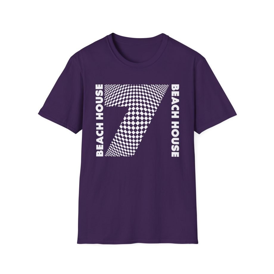 Beach House 7 Op Art Unisex Softstyle T-Shirt