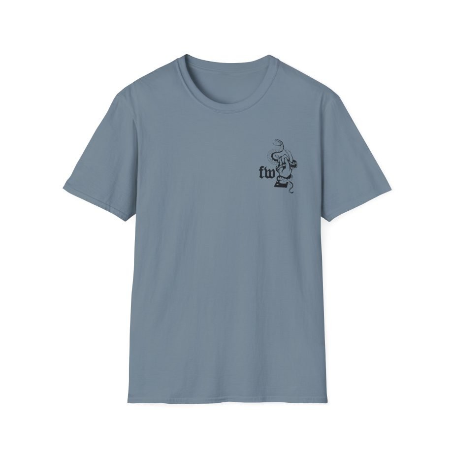 Fireworks Snake Unisex Softstyle T-Shirt