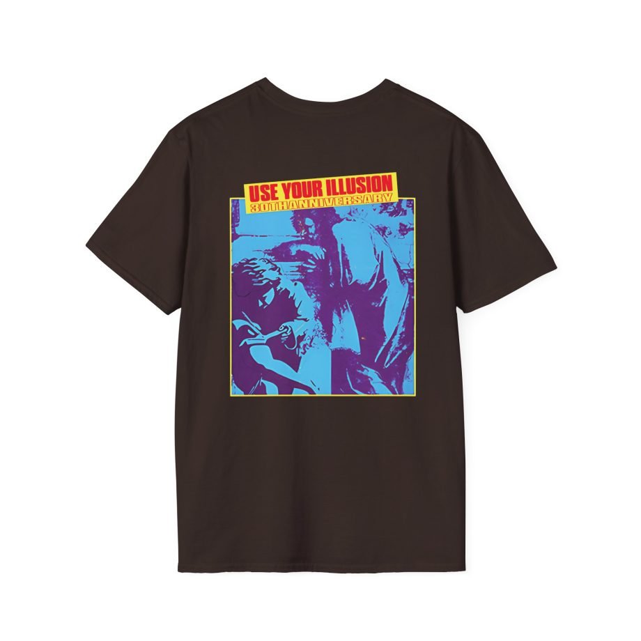 Guns N Roses 30th Anniversary Use Your Illusion Unisex Softstyle T-Shirt