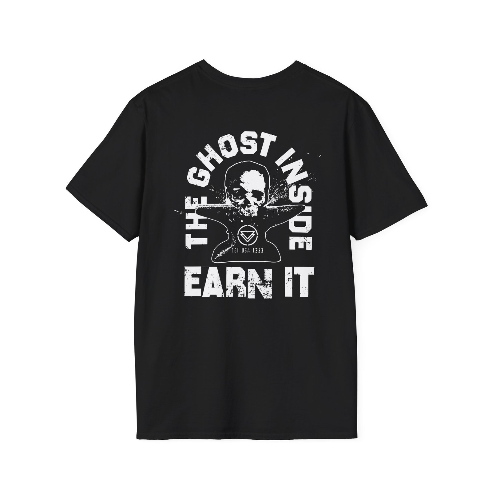The Ghost Inside Anvil Skull Unisex Softstyle T-Shirt