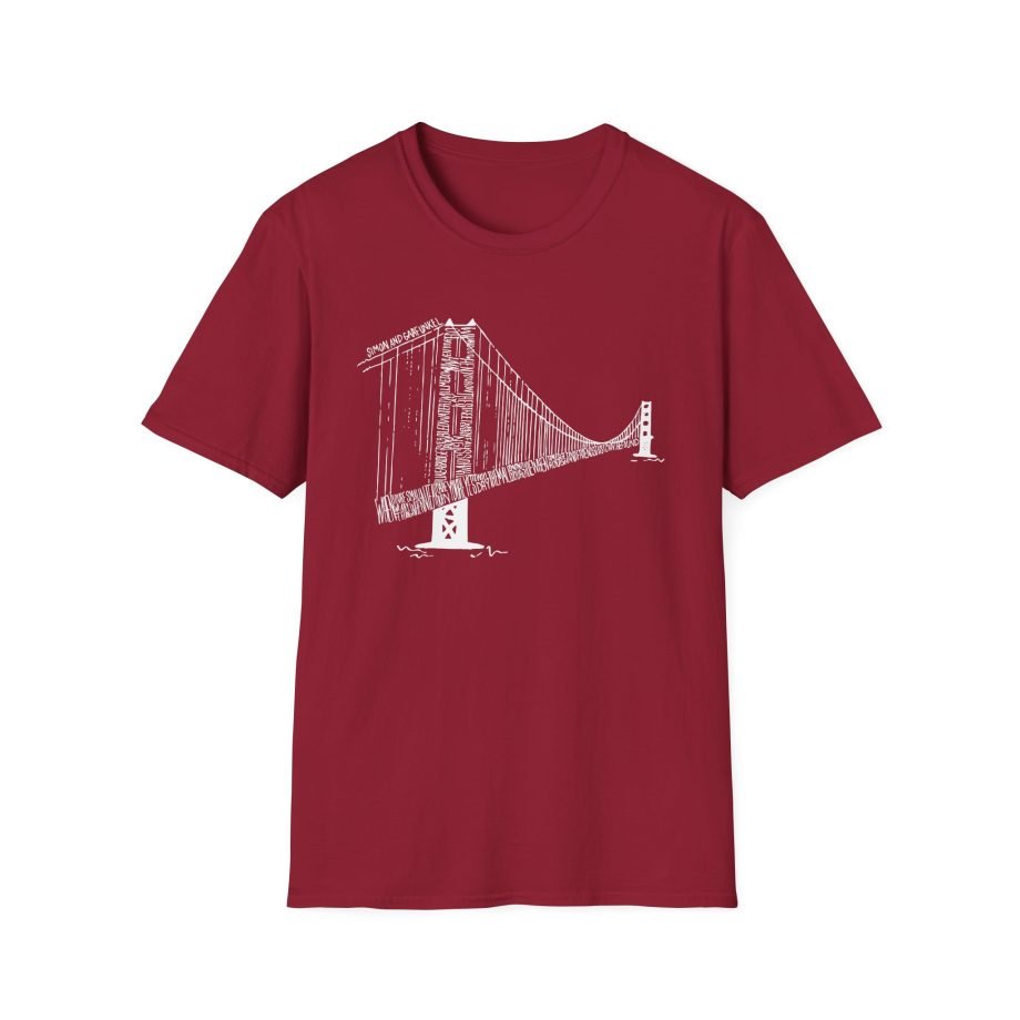 Simon and Garfunkel Bridge Unisex Softstyle T-Shirt