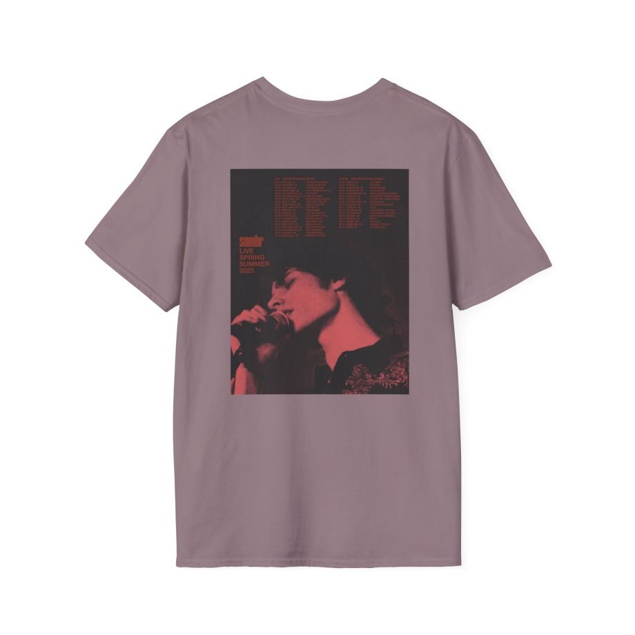 Sombr Live Spring 2025 Tour Unisex T-Shirt