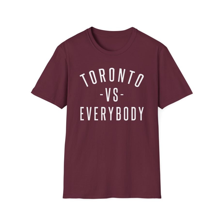 Saukrates Toronto vs everybody Unisex Softstyle T-Shirt