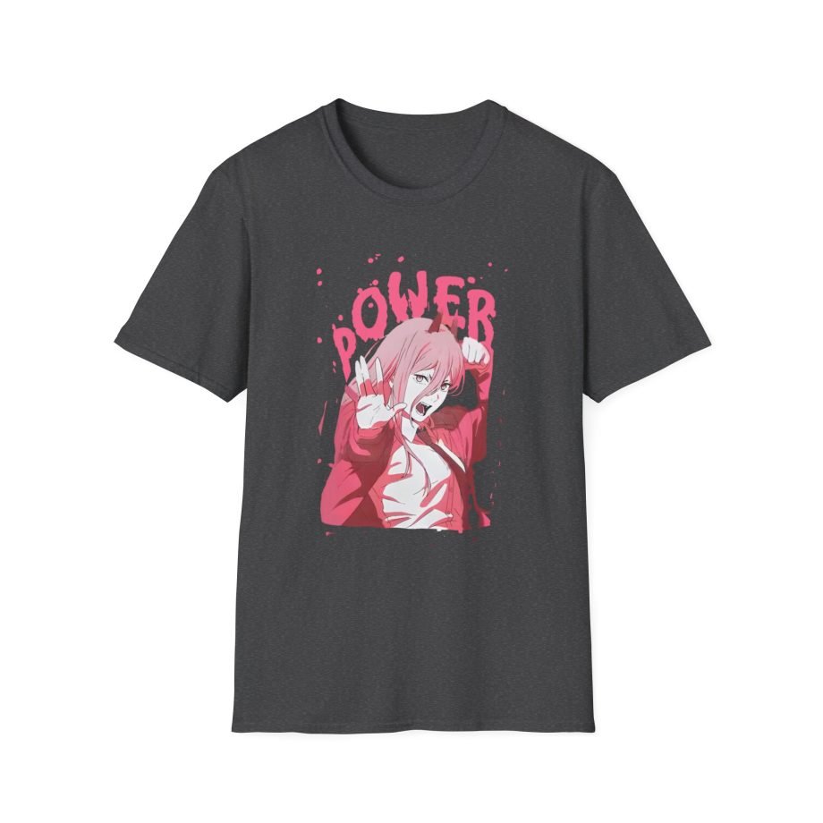 Chainsaw Man Power Splatter Unisex Softstyle T-Shirt