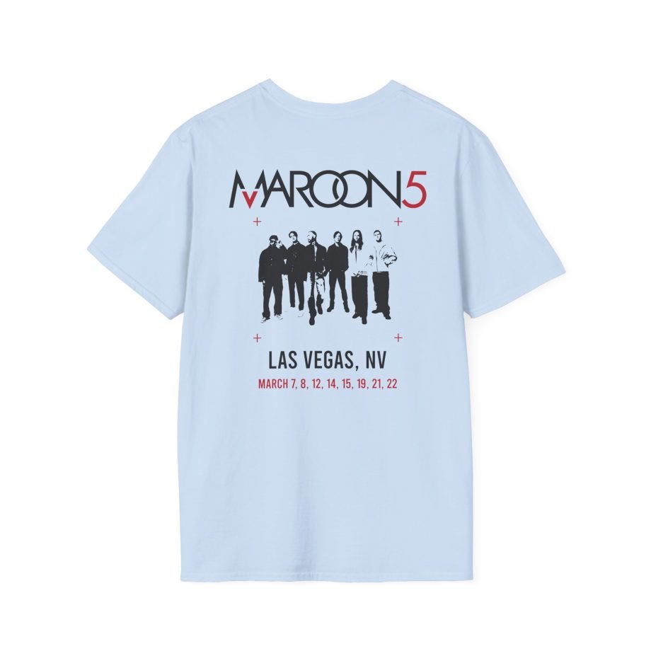 Adam Levine M5LV 2025 Flowers Unisex Softstyle T-Shirt