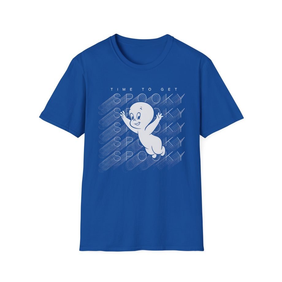 Casper the Friendly Ghost Virtual Raver Spooky Time Unisex Softstyle T-Shirt