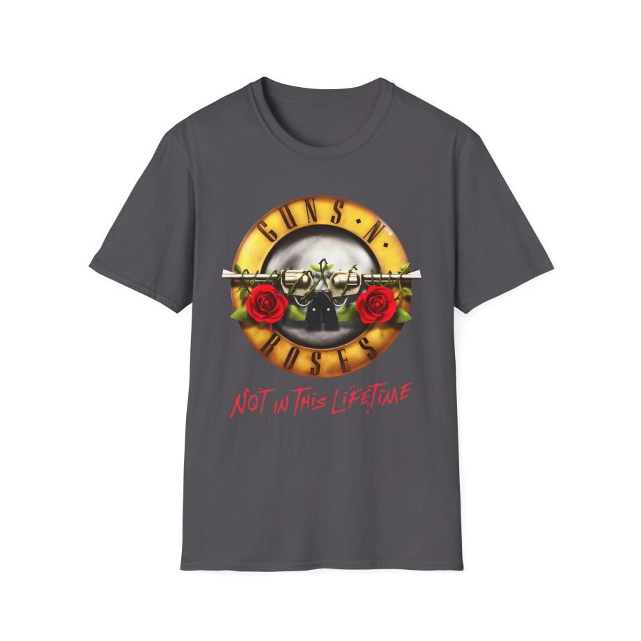 Guns N Roses Bullet Seal Tour Unisex Softstyle T-Shirt