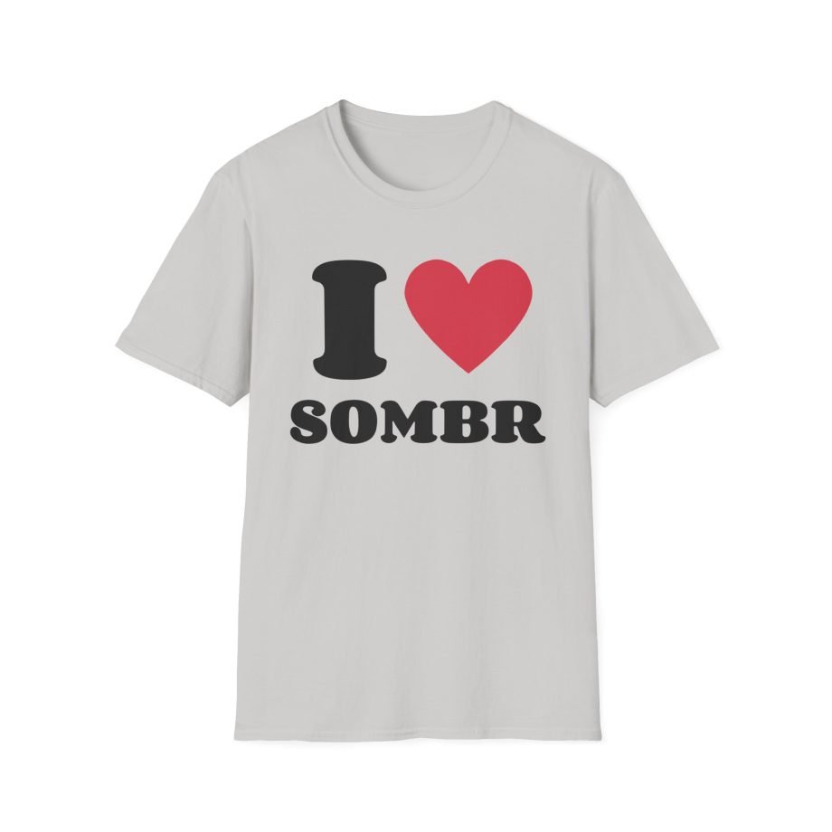 I Love Sombr Unisex Softstyle T-Shirt