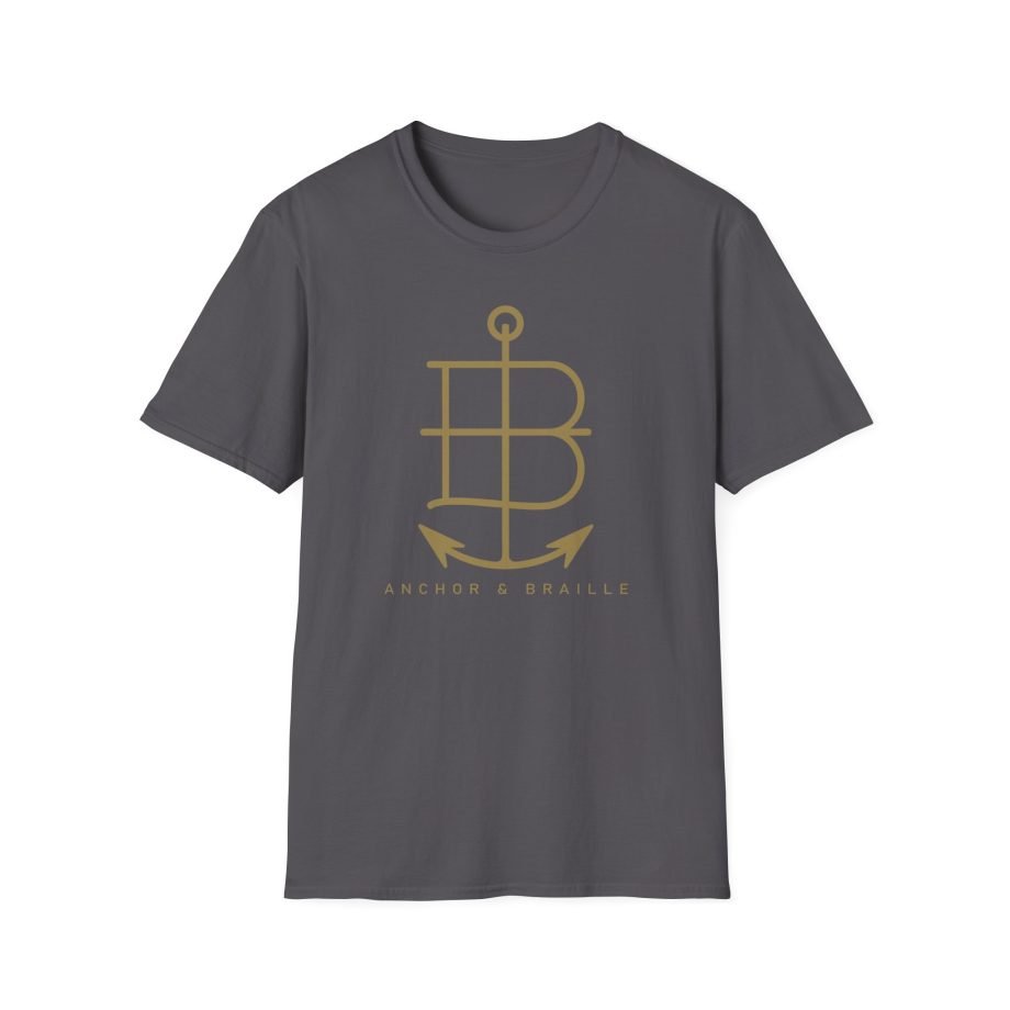 Anchor and Braille Unisex Softstyle T-Shirt