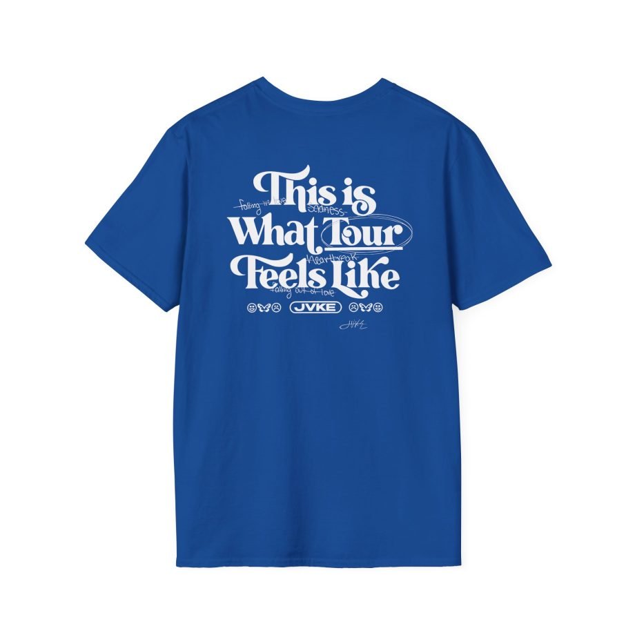 Jvke What Tour Feels Like Unisex Softstyle T-Shirt