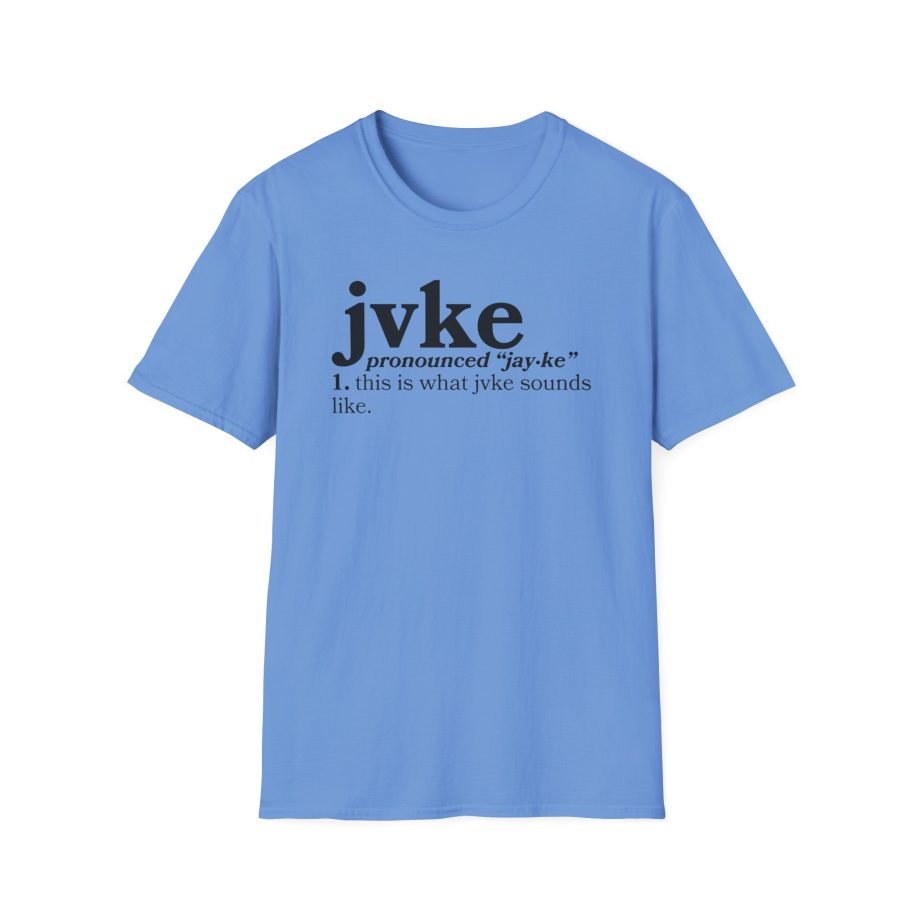 Jvke Pronunciation Unisex Softstyle T-Shirt
