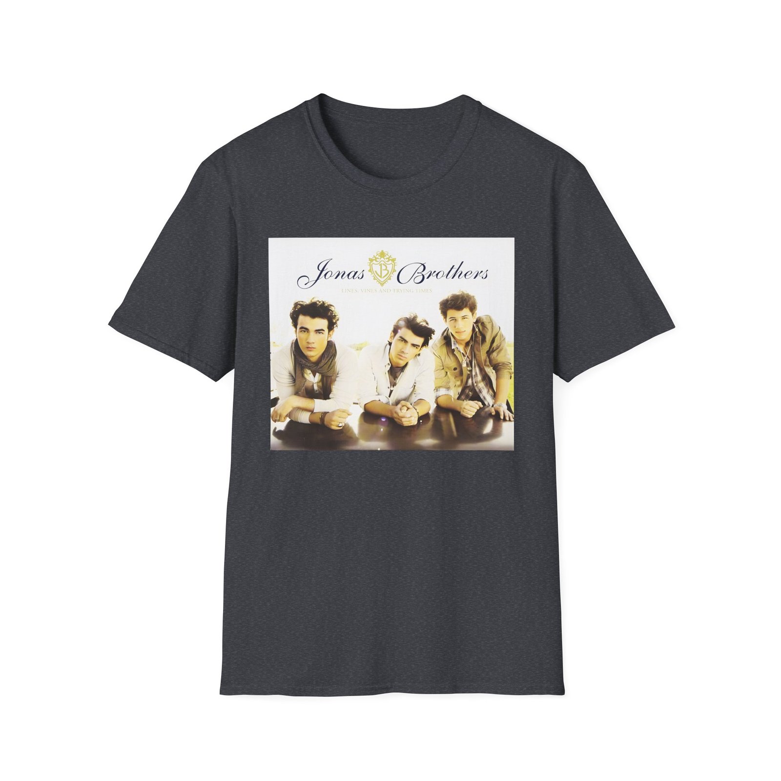Jonas Brothers Lines Vines & Trying Times Unisex Softstyle T-Shirt