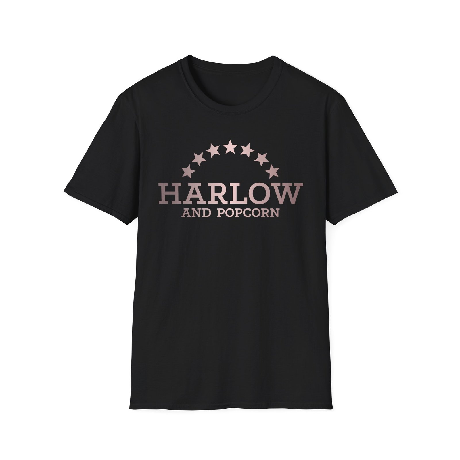 Harlow and Popcorn Unisex Softstyle T-Shirt