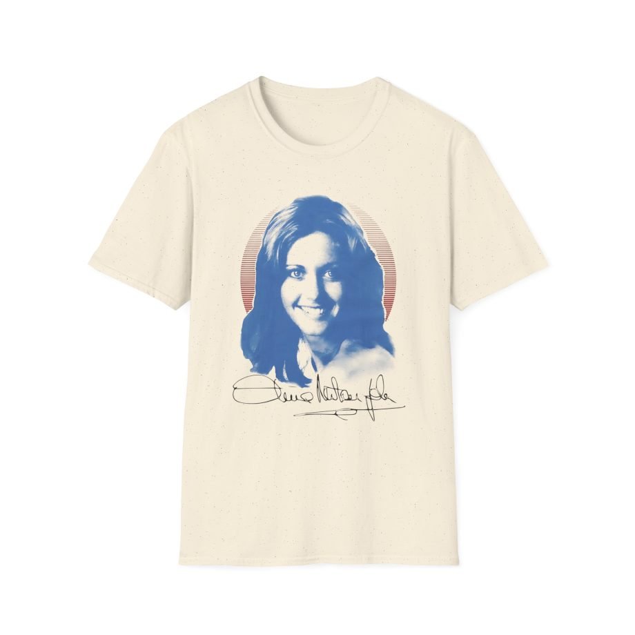 Olivia Newton John Smiles & Signs Unisex Softstyle T-Shirt
