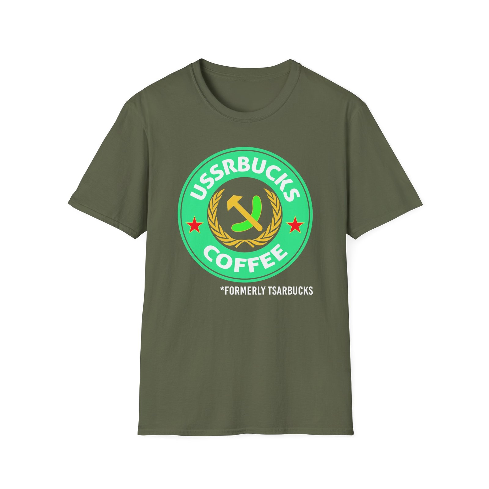 Oversimplified Formerly Tsarbucks Unisex Softstyle T-Shirt