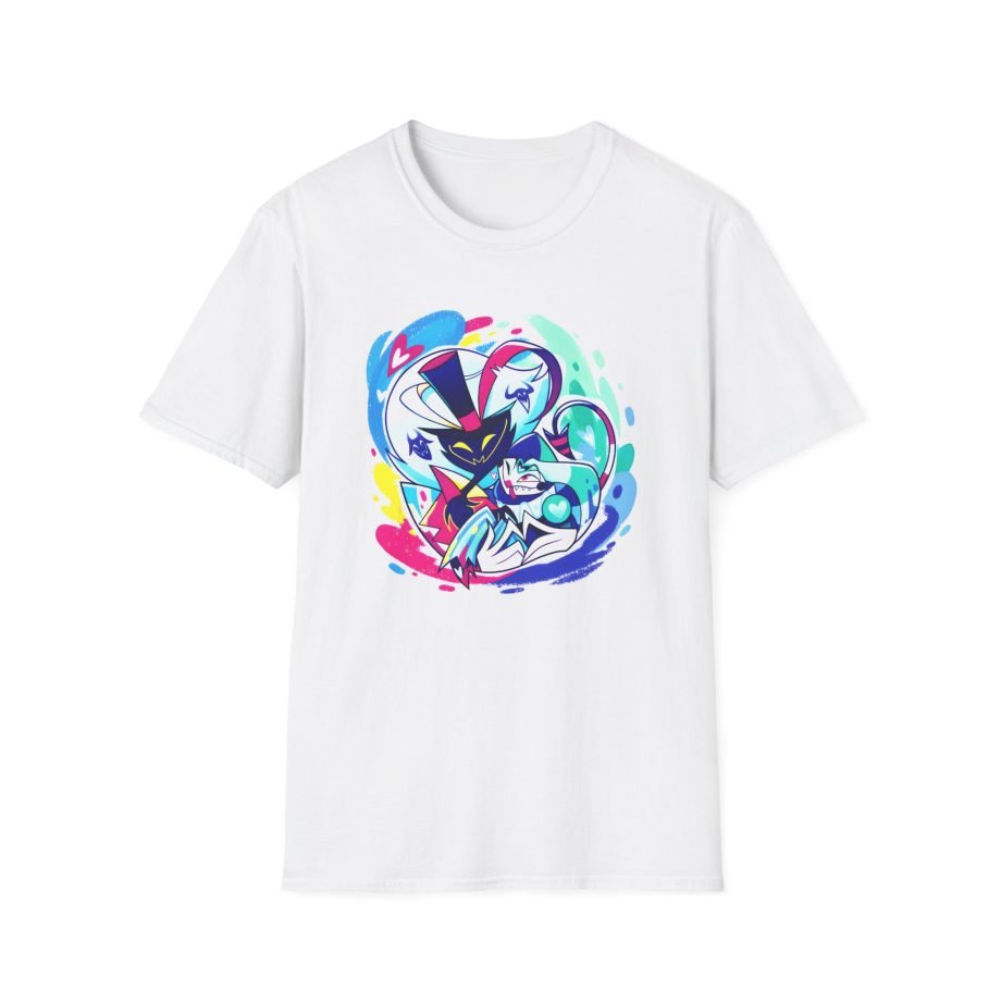 Helluva Boss Ozzie & Fizz Micro Ribbed Unisex Softstyle T-Shirt