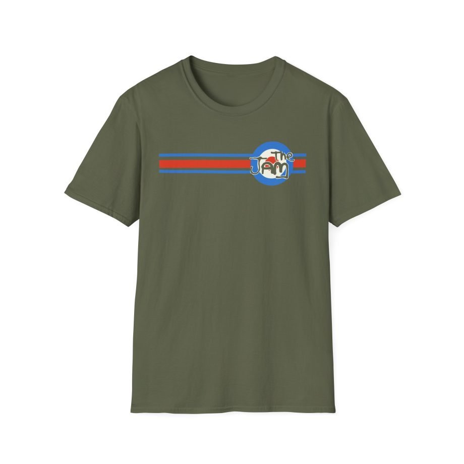 TJ Target Stripe Unisex Softstyle T-Shirt