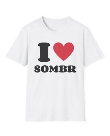 I Love Sombr Unisex Softstyle T-Shirt