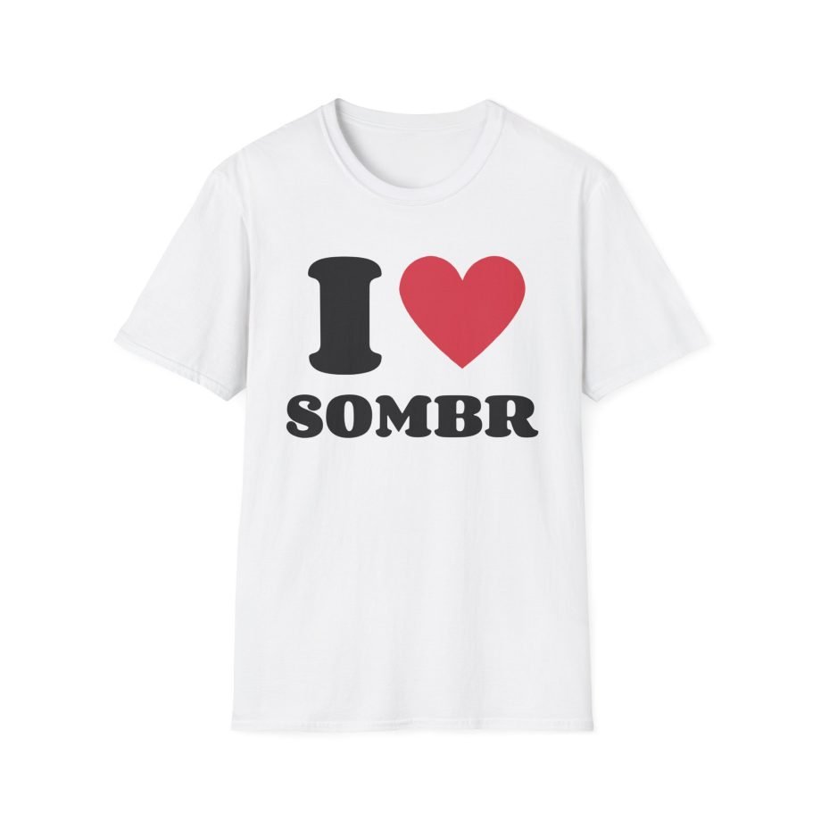 I Love Sombr Unisex Softstyle T-Shirt