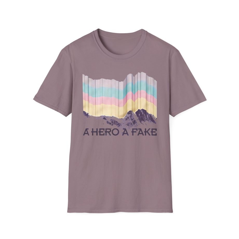 A Hero a Fake Unisex Softstyle T-Shirt