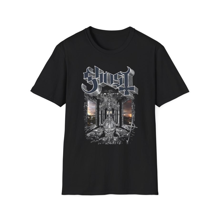 Ghost Band Skeletá Unisex Softstyle T-Shirt