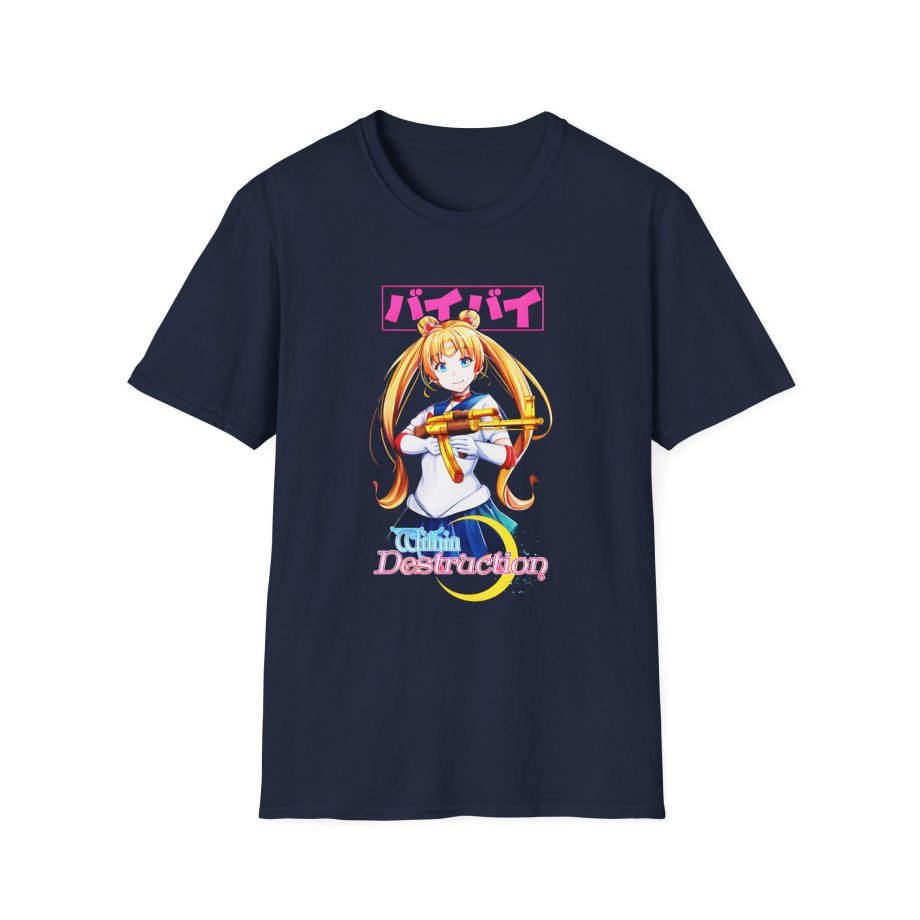 Within Destruction Sailor Moon unisex softstyle t-shirt