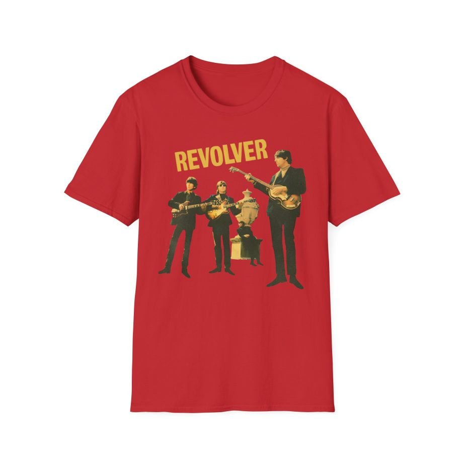 The Beatles Revolver Band Photo Unisex Softstyle T-Shirt