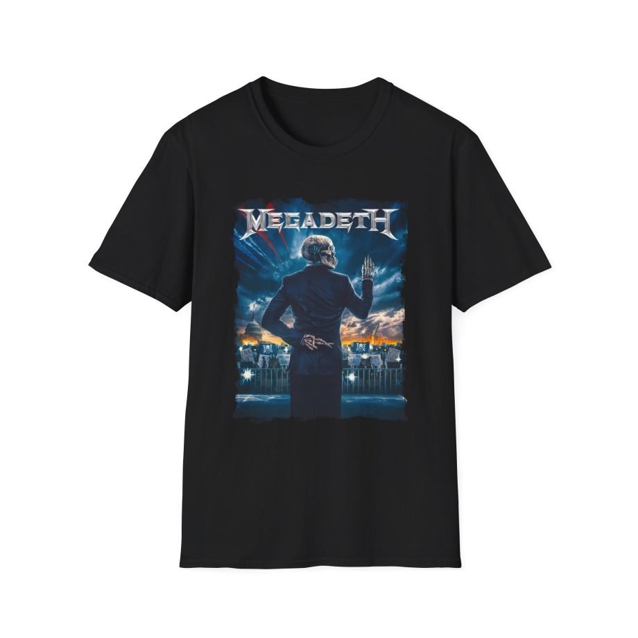 Megadeth Vic Rally Unisex Softstyle T-Shirt