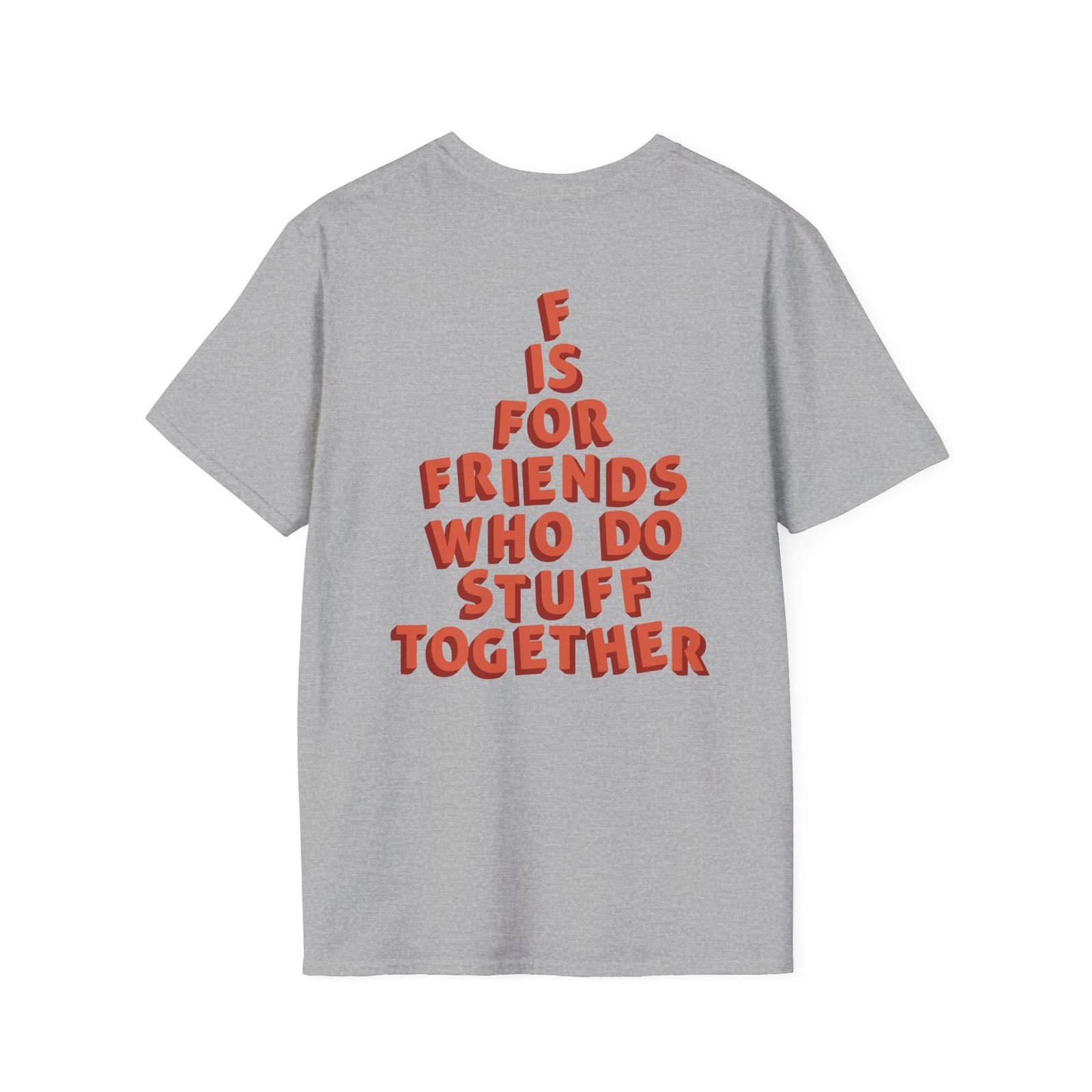 Spongebob Do Stuff Together Unisex Softstyle T-Shirt