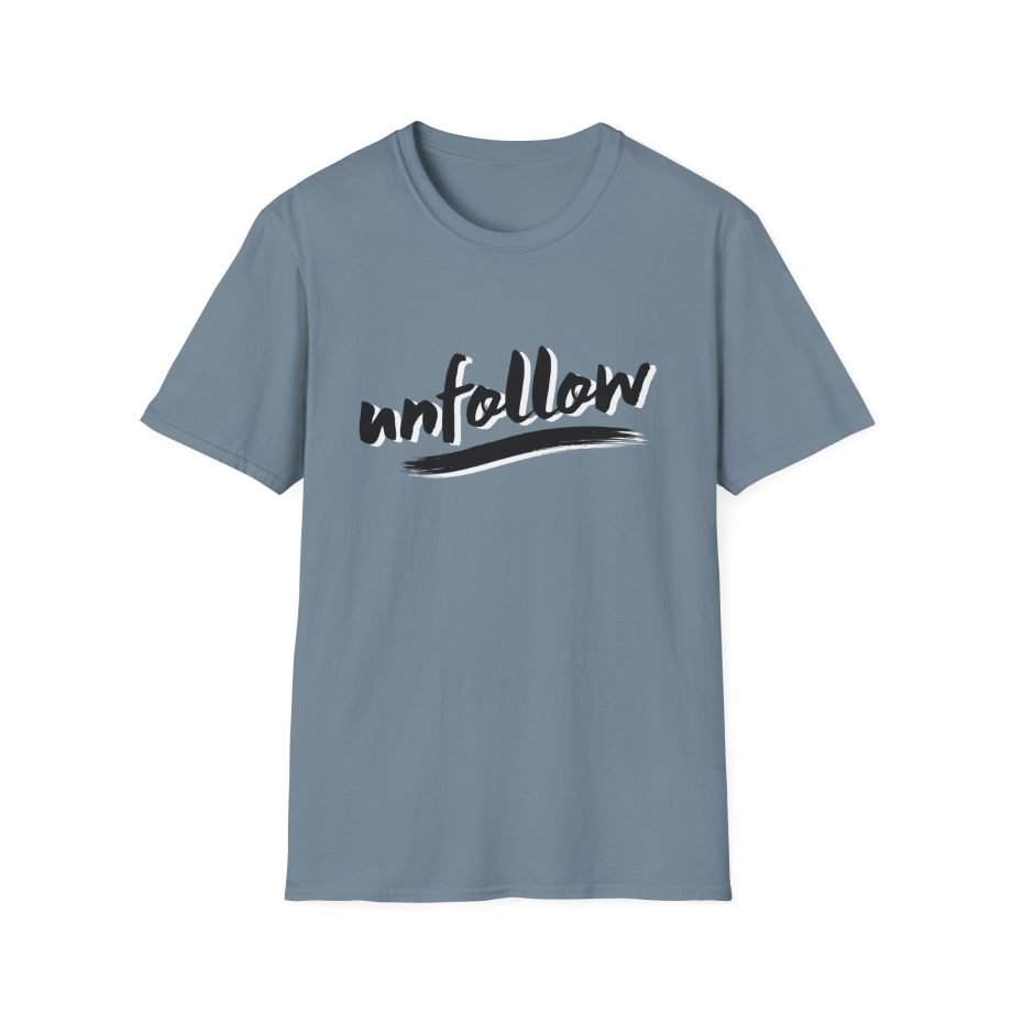 Shubble Unfollow Unisex Softstyle T-Shirt