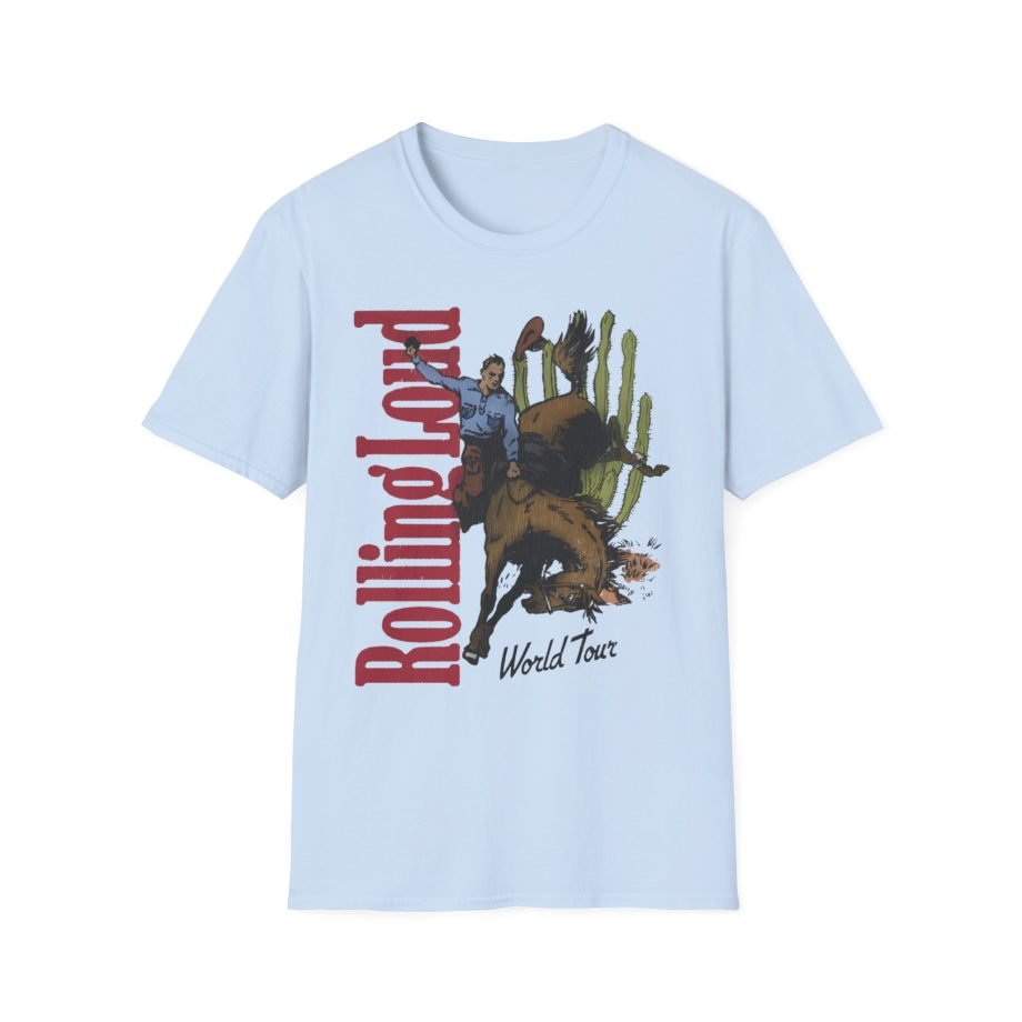 Rolling Loud Rodeo World Tour Unisex Softstyle T-Shirt