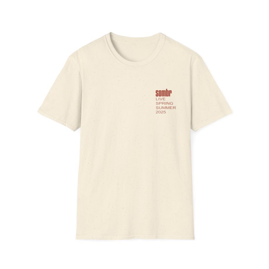 Sombr Live Spring 2025 Tour Unisex T-Shirt
