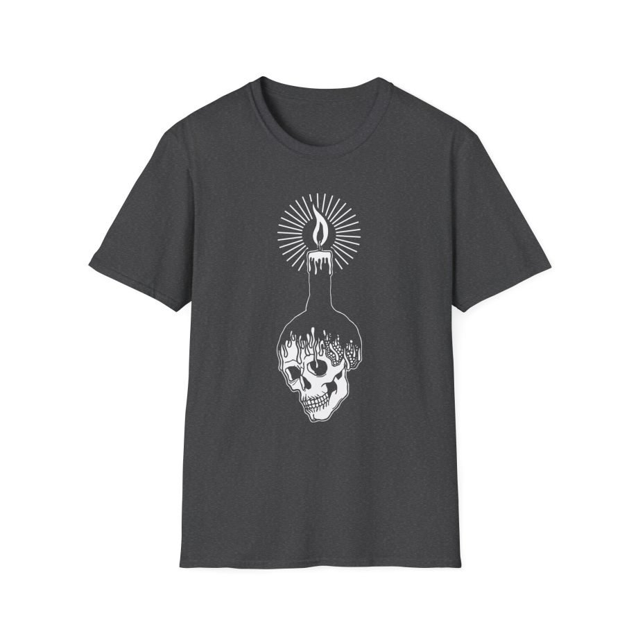 Mastodon Skull Candle Unisex Softstyle T-Shirt