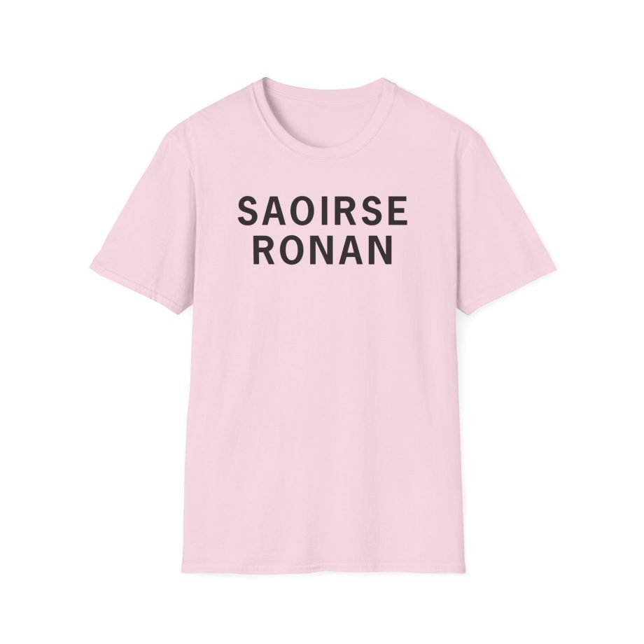 Saoirse Ronan Unisex Softstyle T-Shirt