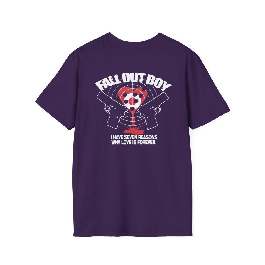 Fall Out Boy Gun I Have Seven Reasons Unisex Softstyle T-Shirt