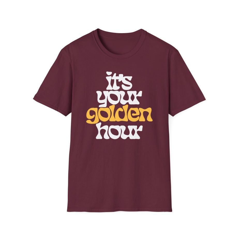 Jvke Golden Hour Shimmer Unisex Softstyle T-Shirt