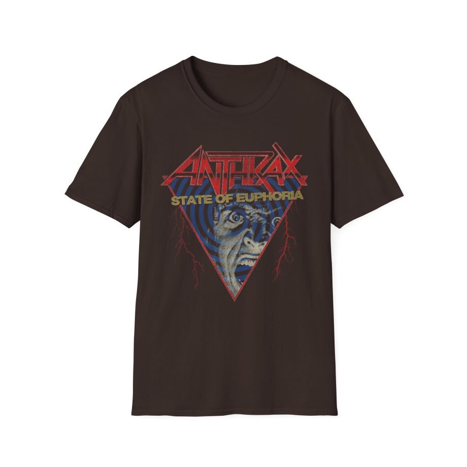 Anthrax Optical Euphoria Unisex Softstyle T-Shirt