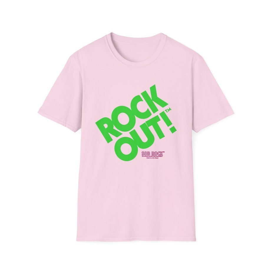 John Mayer Rock Out Unisex Softstyle T-Shirt