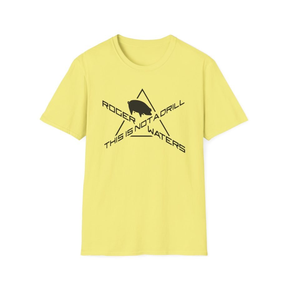 Roger Waters This is Not a Drill Unisex Softstyle T-Shirt