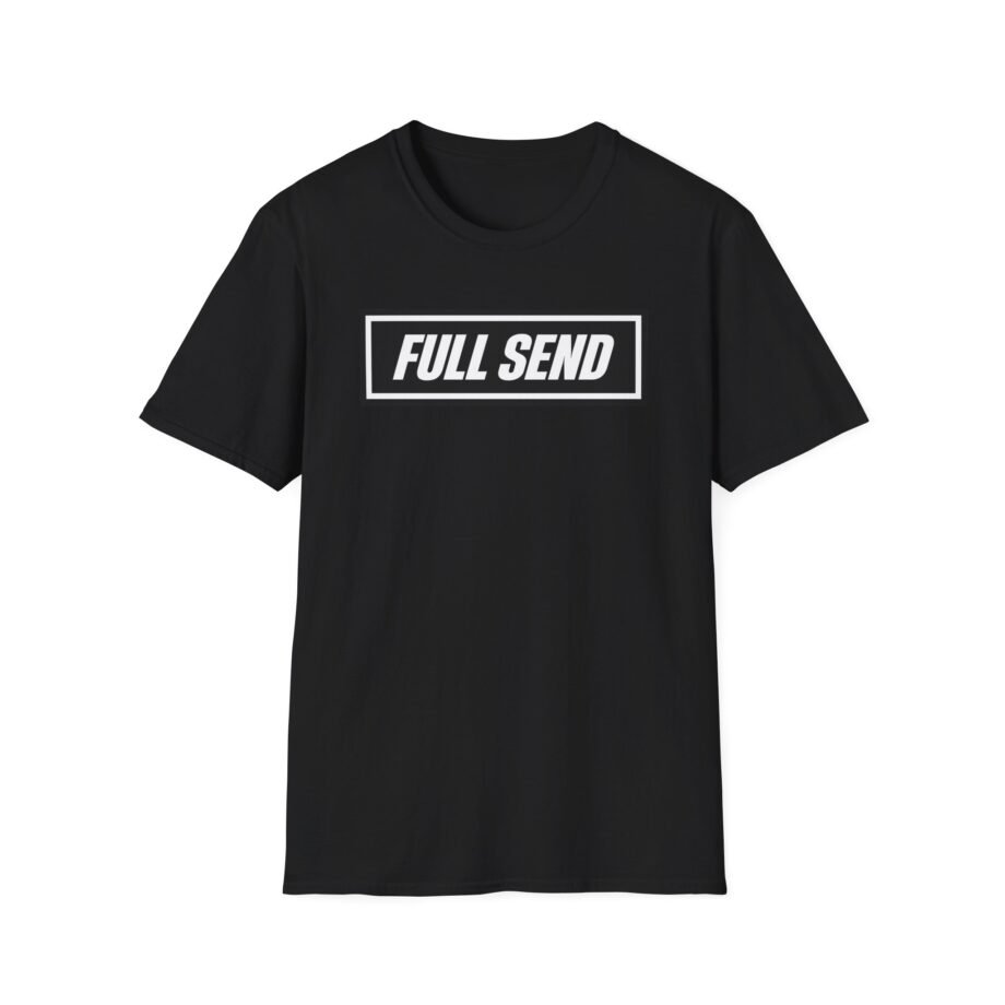 Full Send Logo Unisex Softstyle T-Shirt