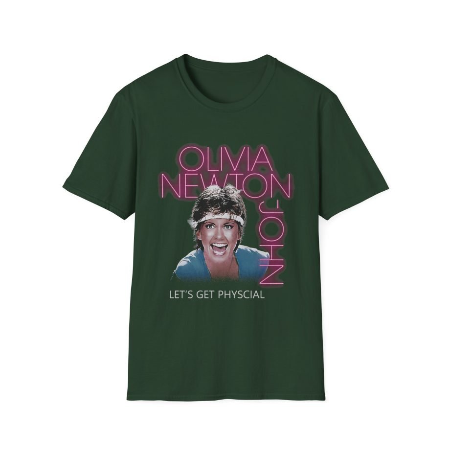Olivia Newton John Neon Nights Unisex Softstyle T-Shirt