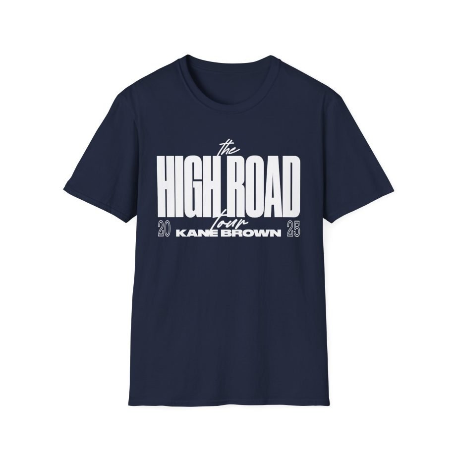 KB The High Road Text Unisex Softstyle T-Shirt