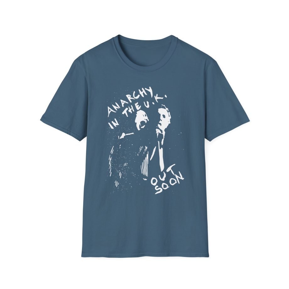 SP Anarchy in the Uk Out Soon Unisex Softstyle T-Shirt