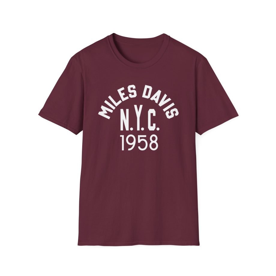 Miles Davis 1958 Unisex Softstyle T-Shirt