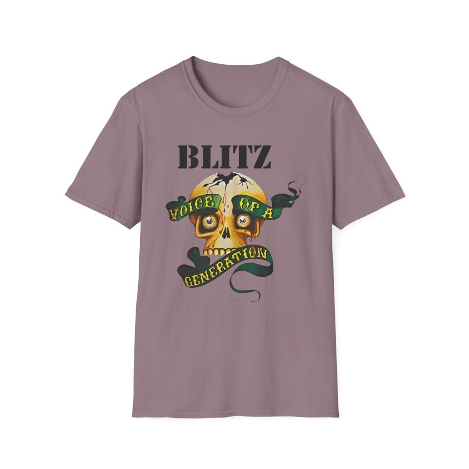 Blitz Voice Of A Generation Unisex Softstyle T-Shirt
