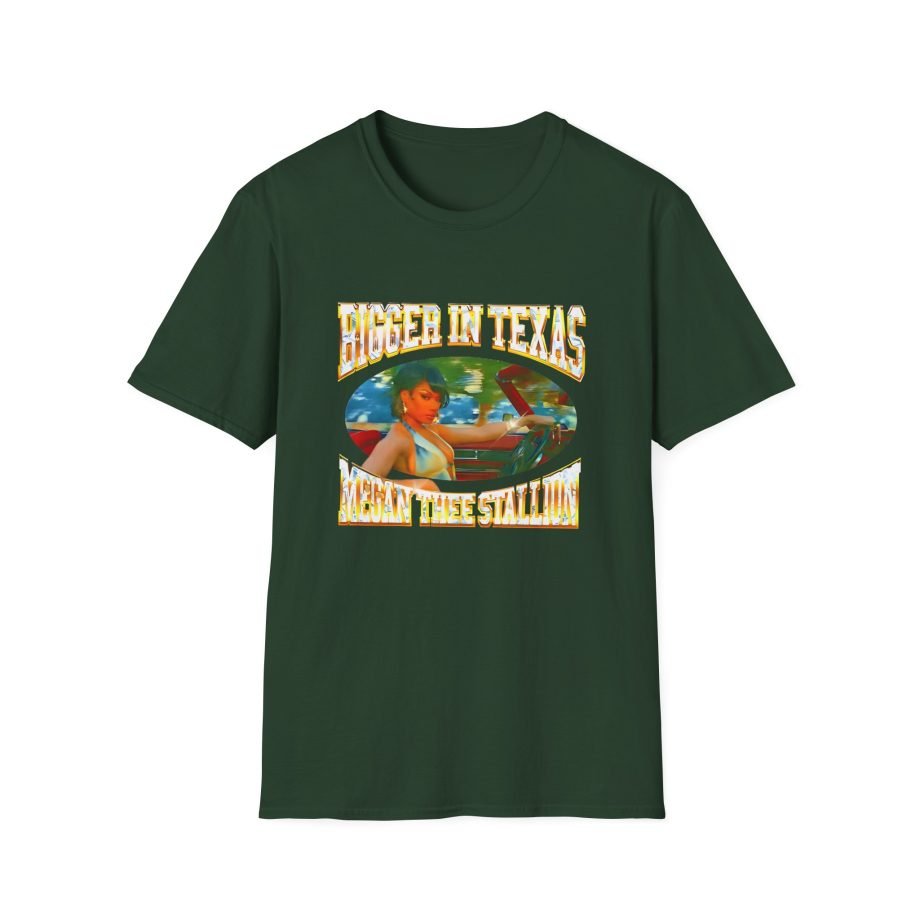 Megan Thee Stallion bigger in Texas rider Unisex Softstyle T-Shirt