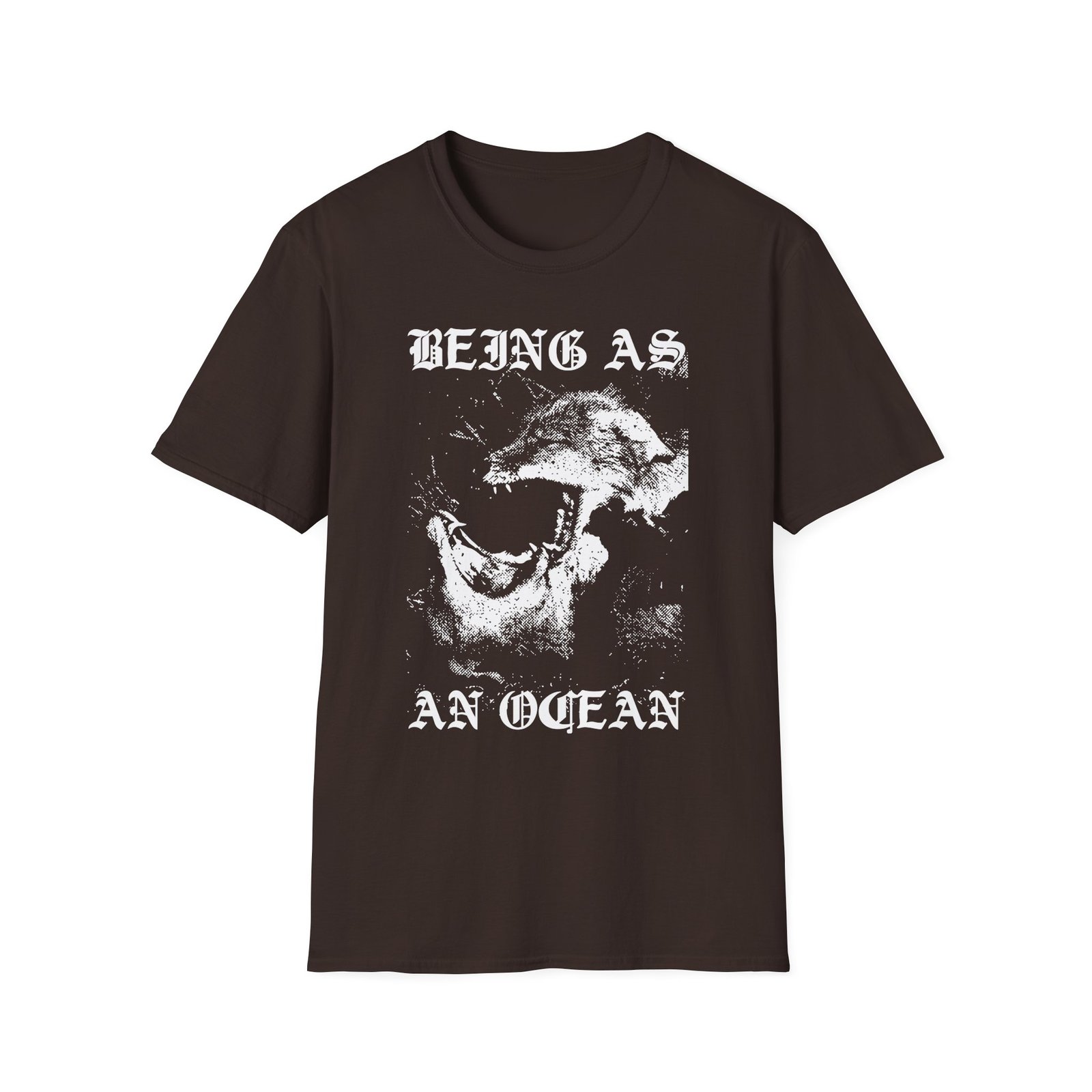 Being as an Ocean Wolf Fight Unisex Softstyle T-Shirt